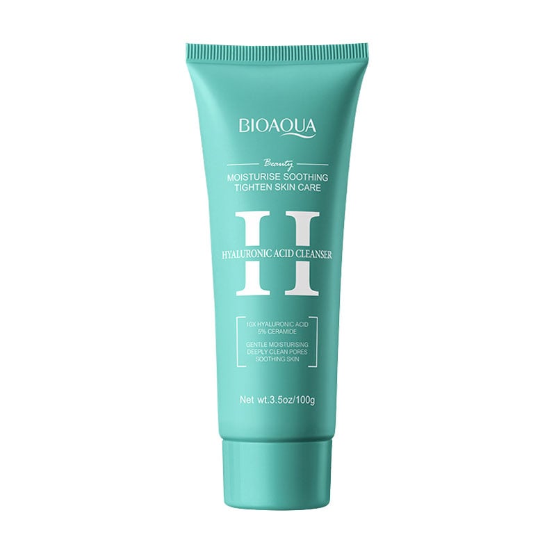 Пінка для вмивання Bioaqua Hyaluronic Acid Cleanser з гіалуроновою кислотою, 100 г